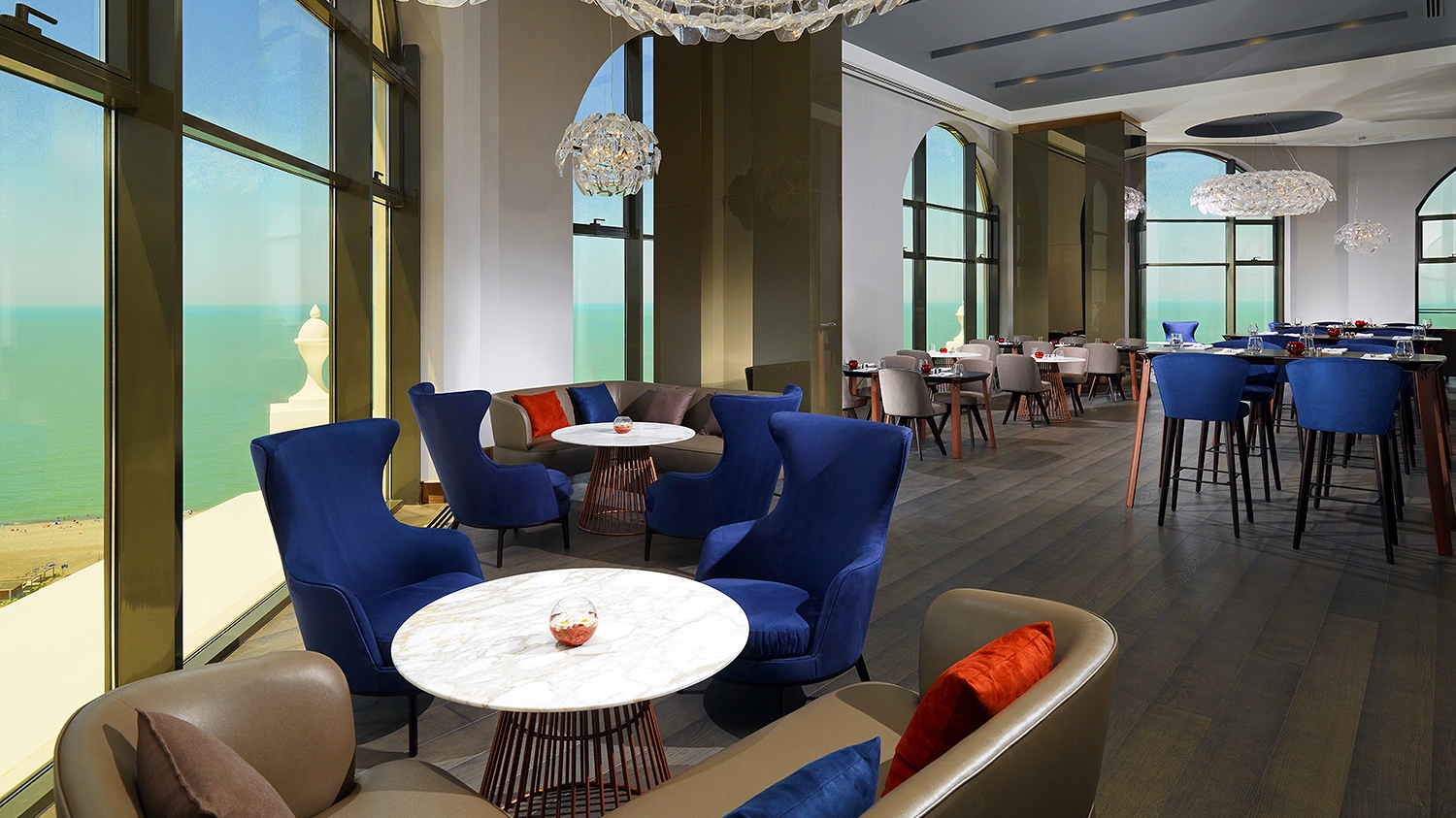 360 Sky Bar and Restaurant | Sheraton Batumi Hotel | Batumi, Georgia